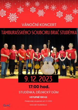 Vánoční koncert Tamburášského souboru Brač Studénka  1